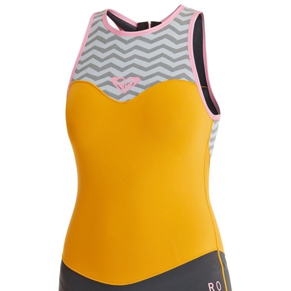 Roxy XY 1MM Bikini Short John Springsuit Size 6 - Picture 2 of 5